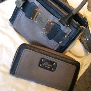 Guess purse and wallet